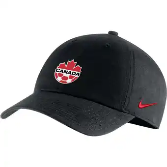 Walmart Men's Nike Black Canada Soccer Campus Adjustable Hat offer