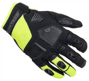 Walmart Cortech Aero-Flo Mens Textile Motorcycle Gloves Hi-Viz/Black XXL offer
