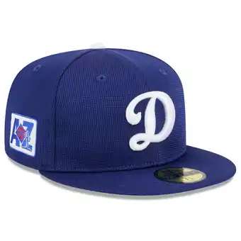 Walmart Men's New Era Royal Los Angeles Dodgers 2025 Spring Training 59FIFTY Fitted Hat offer