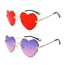 Walmart Heart Sunglasses Heart glasses for party 400 Protection offer