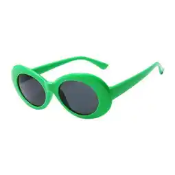 Walmart BLESIYA 2X Oval Sunglass Lens Thick Frame Classic for Gatherings Holiday Travel offer