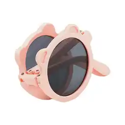 Walmart Almencla Sunglasses for Kids Stylish Girls Boys Eyewear for Outdoor Photo Props Beach Pink Gray offer
