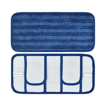 Walmart Rewenti Washable Microfiber Mop Mat Replacement Head Reusable High-Quality Cleaning Pad for Mops offer