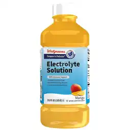 Walgreens Electrolyte Solution With Zinc Mango offer