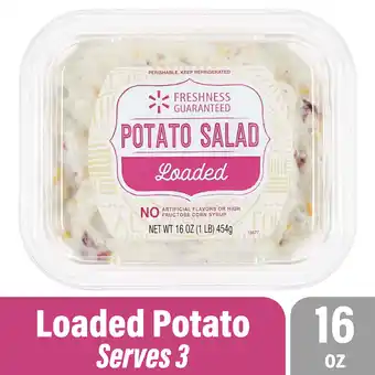 Walmart Freshness Guaranteed Premium Loaded Potato Salad, Ready to Serve Small Tub, 16 oz (Refrigerated) offer
