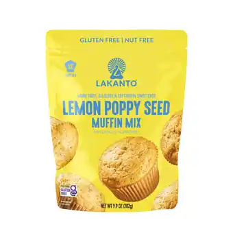 Walmart Lakanto Sugar-Free Lemon Poppy Seed Muffin Mix, 8 Oz offer