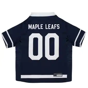 Walmart Pets First NHL Toronto Maple Leafs Dog Jersey, Blue, Medium offer