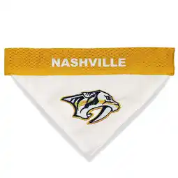Walmart Pets First NHL Nashville Predators Bandana! NEW Reversible Pet Bandana - 2 sided Premium Bandanna offer
