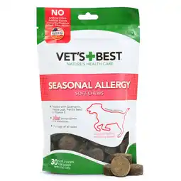 Walmart Vet's Best Seasonal Allergy/Dry Skin Antioxidant Soft Chews for Dogs - 30 Day Supply offer