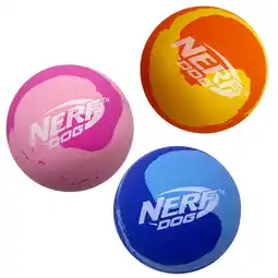 Walmart Nerf Dog 2.4-inch Rubber Super Bounce Ball Fetch Dog Toy, 3 Pack offer