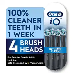 Walmart Oral-B Power Oral Care Refills Brush Set Clean Black offer