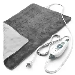 Walmart Pure Enrichment Pure Relief XL Heating Pad with Fast-Heating Technology, Charcoal Grey offer