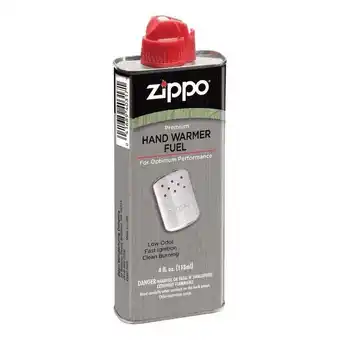Walmart Zippo Refillable Hand Warmer Fuel 4 fl. oz. 118 ml Cans offer