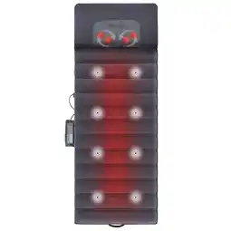 Walmart Belmint Full Body Seat Cushion Massager Mat with Shiatsu Neck Massager with Heat offer