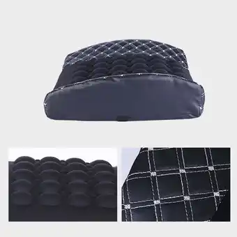 Walmart Naierhg Car Electric Massage Cushion Vehicle Seat Back Waist Support Lumbar Pad Massager Grey offer