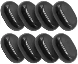 Walmart Sivan Health and Fitness 8-Piece Large Black Basalt Hot Stone Set offer