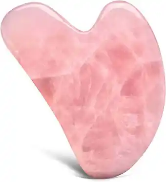 Walmart SereneLife Heart-Shape Scraping Face & Body Crystal Jade Stone Massager Trigger Point Treatment offer