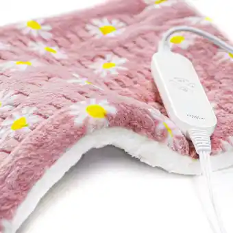 Walmart Flower Heating Pad for Back Pain Relief- 12 x 2412 Heat Levels, 8 Timers Stay on, Machine Washable offer