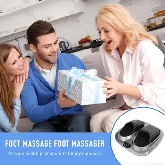 Walmart BIWEIBO Foot Massager, Air Compression, Thermal For muscle relief, neuropathy, plantar fasciitis offer