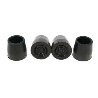 Walmart 4 Pcs Ferrule Cane Crutch Pad Rubber Heavy Duty End Bottoms offer
