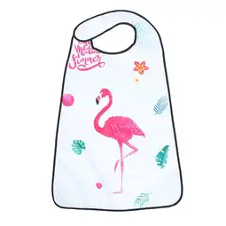Walmart Eease Waterproof Elderly Men's Bib for Eating - Reusable offer