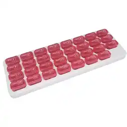 Walmart Large Compartment Boxes 31 Day Storage Organizer Container Case Orange offer
