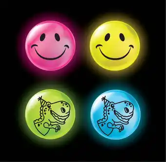 Walmart WAY TO CELEBRATE! 84PCS Glow in the Dark Plastic Bounce Balls, 1.2inch offer