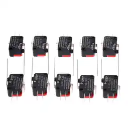 Walmart Zeiwohndc 10pcs V-153-1C25 Limit Switches Long Straight Hinge Lever Type SPDT Micro Switch offer