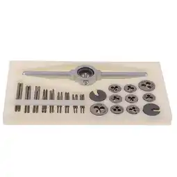 Walmart Zeiwohndc 31Pcs Mini HSS Metric Thread Plugs Taps Dies Wrench Handle Set M1-M2.5 Screw New offer