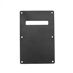Walmart Zeiwohndc Single Ply Back Plate Rear Tremolo Cover No Screws for Electric Guitar Black offer