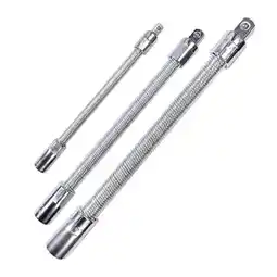 Walmart Zeiwohndc 3Pcs/pack Flexible Socket Wrench Extension Bar Flexible Wrench Extension Rod offer