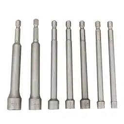Walmart Zeiwohndc 5-12mm Socket Nut Impact Driver Adapter Drill Bits Socket Wrench Set 7 Pieces offer