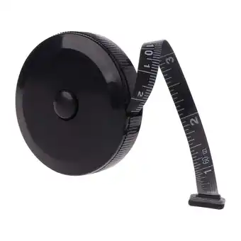 Walmart Zeiwohndc Black Soft Tape Measuring Range 1.5m Body Tailor Tape Ruler Retractable offer