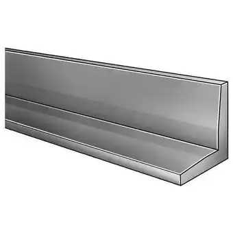 Walmart Manufacturer Varies Angle Stock,Aluminum,8 ft Overall L 63A.125X1-96 offer