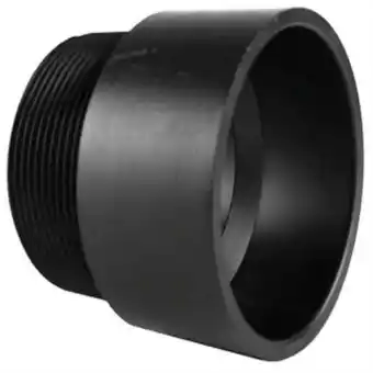 Walmart Manufacturer Varies Male Adapter, 3 in, Schedule 40, Black 1WJD4 offer