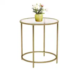 Walmart Side Table, 23.6L x 11.8W x 23.6H, Rustic Brown offer