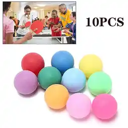 Walmart 10Pcs/Pack Colored Pong Balls 40Mm Entertainment Table Tennis Balls offer