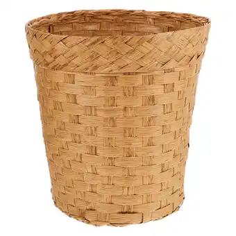 Walmart Eease Wicker Trash Can Wastebasket for Home & Office offer