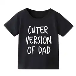 Walmart ZPWKLM ZPWKLM T-Shirts For Kid Letter Print Short Sleeve Crew Neck Top For Newborns size 7-8T offer