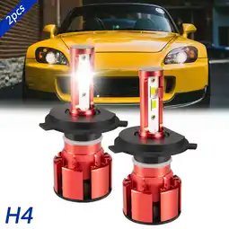 Walmart For Toyota Tundra 2000-2006 2014-2018 LED Headlight Bulbs Kit H4/9003 High Low Beam 6000K White 2x offer
