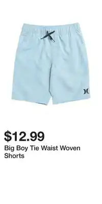 TJ Maxx Big Boy Tie Waist Woven Shorts offer