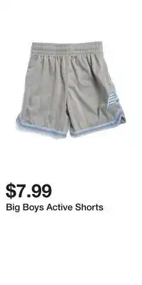 TJ Maxx Big Boys Active Shorts offer