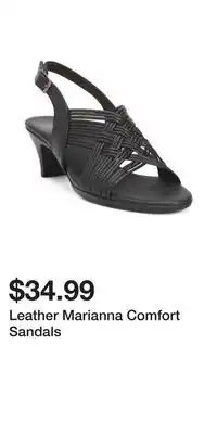TJ Maxx Leather Marianna Comfort Sandals offer