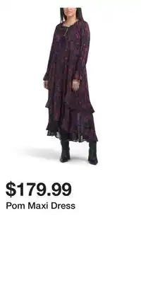TJ Maxx Pom Maxi Dress offer