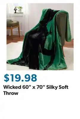 Sam's Club Wicked 60 x 70 Silky Soft Throw offer