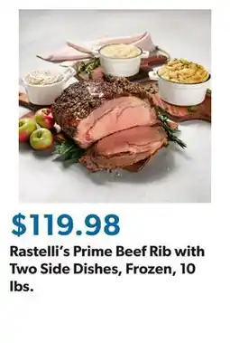 Sam's Club Rastelli's Prime Beef Rib with Two Side Dishes, Frozen, 10 lbs offer