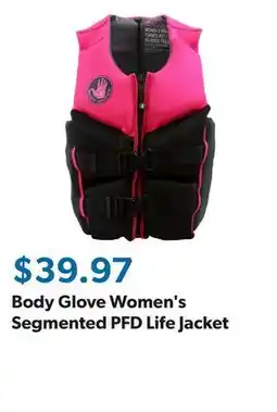 Sam's Club Body Glove Women's Segmented PFD Life Jacket offer