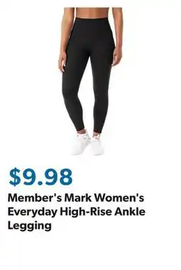 Sam's Club Member's Mark Women's Everyday High-Rise Ankle Legging offer
