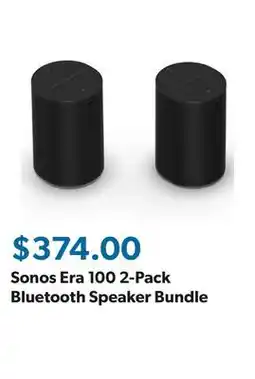 Sam's Club Sonos Era 100 2-Pack Bluetooth Speaker Bundle offer