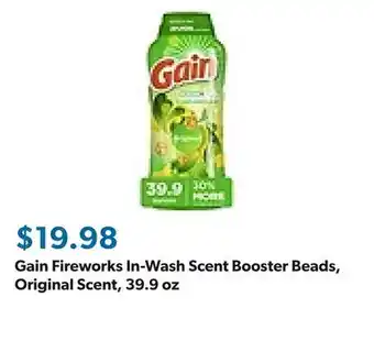 Sam's Club Gain Fireworks In-Wash Scent Booster Beads, Original Scent, 39.9 oz offer